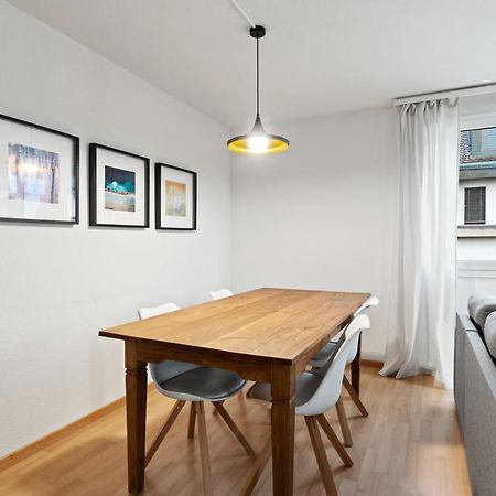 Bright, Central & Modern Apartment Люцерн Экстерьер фото